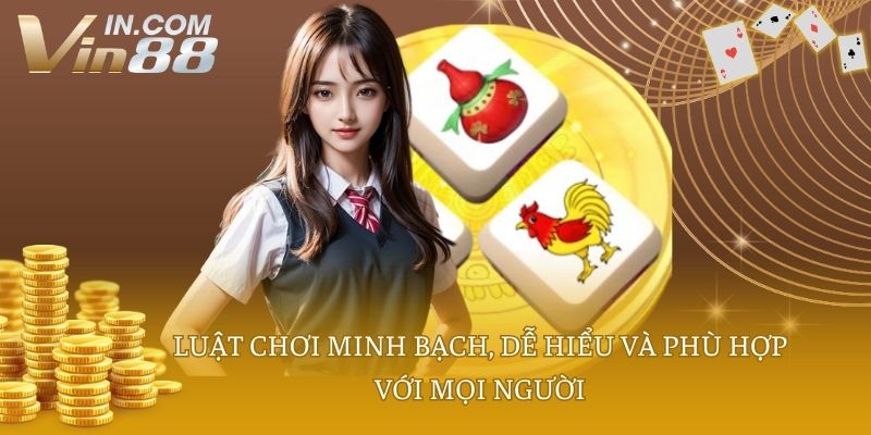 Luật chơi minh bạch, dễ hiểu và phù hợp với mọi người