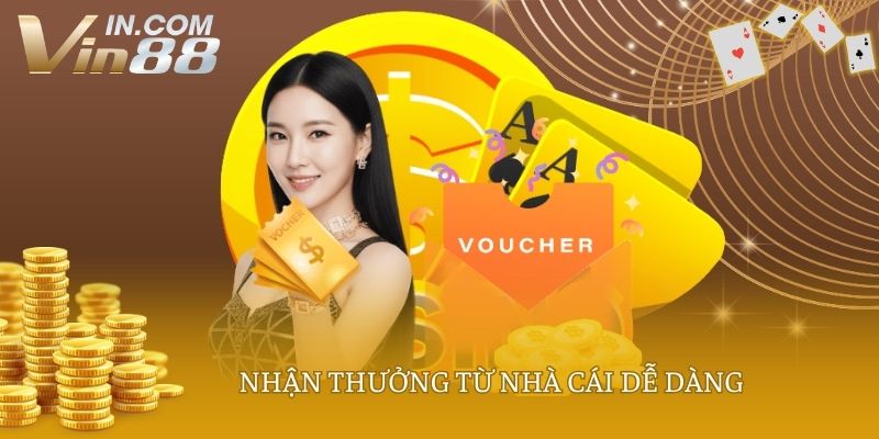 Nhận thưởng từ nhà cái dễ dàng